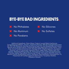 Vegan cruelty-free label on Huron packaging communicates ethics.