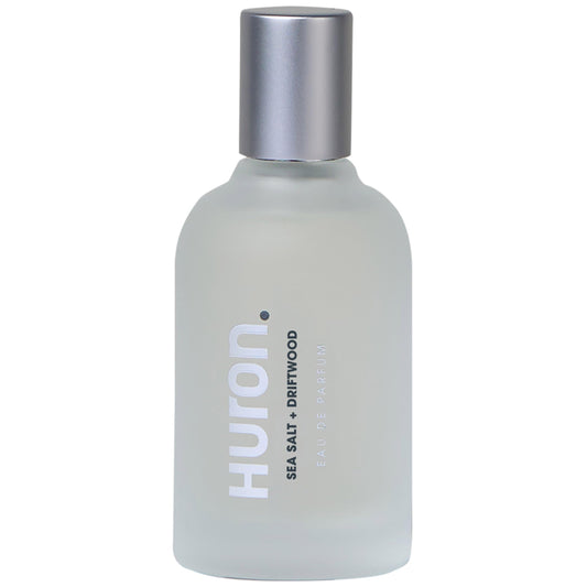 Huron Men’s Cologne bottle highlights mandarin-cardamom notes for a fresh daily scent