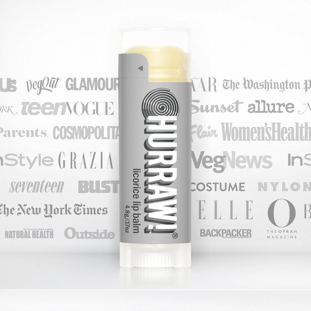 Ingredients panel highlighting organic vegan formula