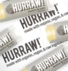 Made in USA in Montana, Hurraw Licorice lip balm quality.