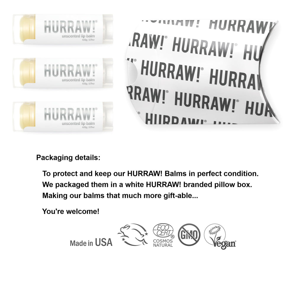 Meadowfoam oil in Hurraw! unscented balm highlighted as key moisturizer.