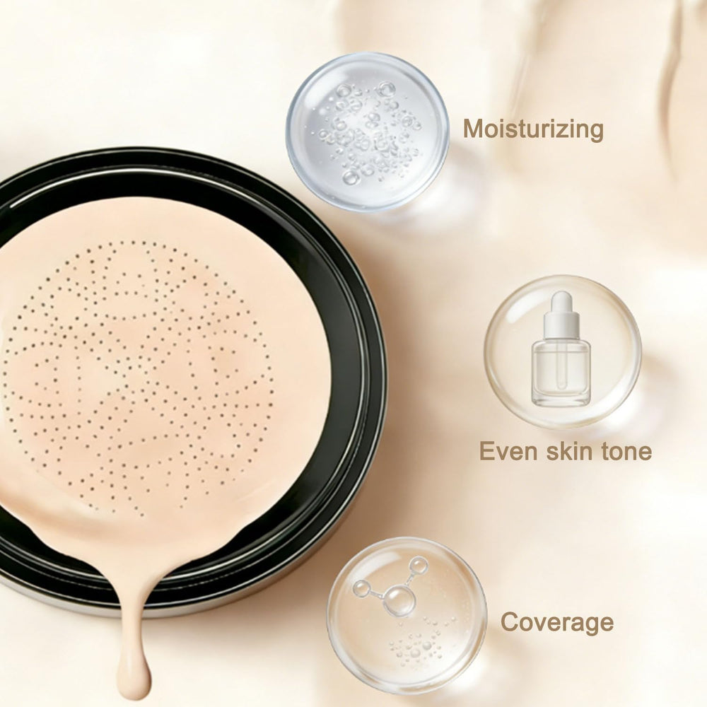 Hush Coverage Foundation enhancing natural radiance and true skin tone