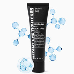 HUSPUR Instant Eye Tightener bottle for travel-friendly, quick under-eye refresh.