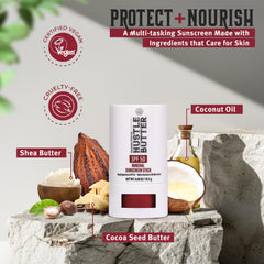 Outdoor activity with Hustle Butter Deluxe protecting tattoo ink vibrancy