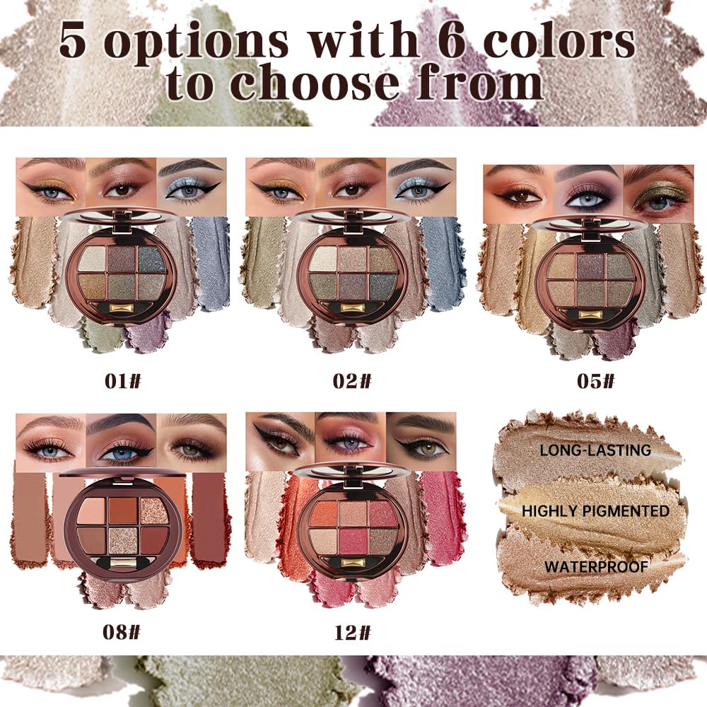 Hxssll swatches displaying rich pigments for smoky eye looks