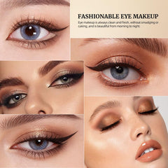 Hxssll Neutral Nude Brown travel-ready palette fits in a bag.