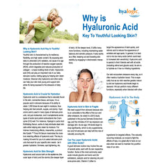 Hyalogic Episilk serum flat lay with natural ingredients and clean design.