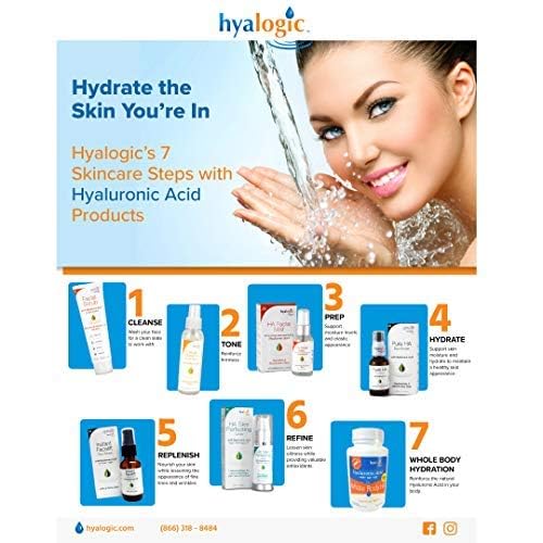Hyalogic fragrance-free formula supports sensitive skin.