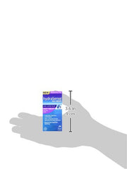 HydraSense gel drops on a bedside tray for morning and night use.