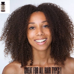 Hydratherma Naturals Hair Growth Plus ingredients chart highlighting 27 components.