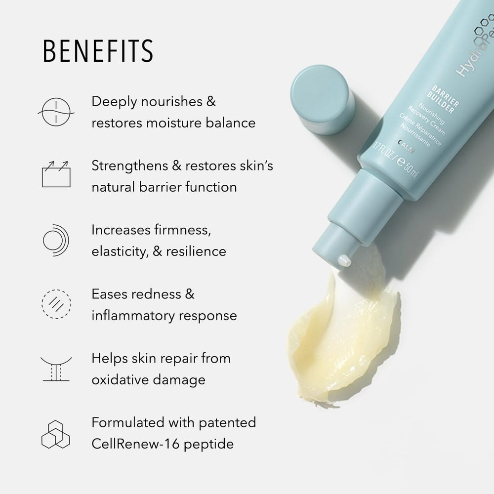 HydroPeptide Barrier Builder applying demonstration suggests easy, soothing routine