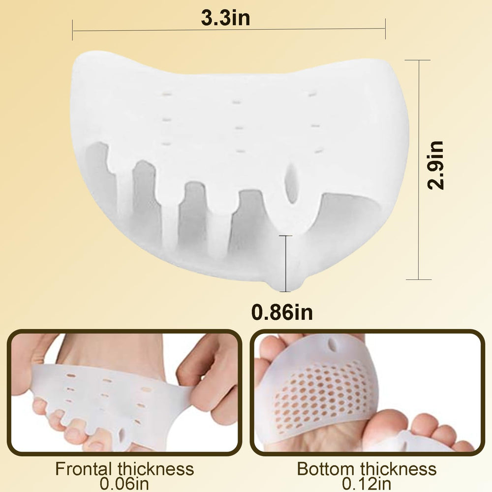 Hyggear Toe Bunion Corrector overnight-wear supports toes without bulk