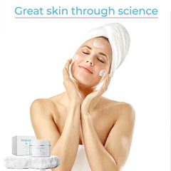 Hygieia hydration-focused look showing plump, healthy-looking skin