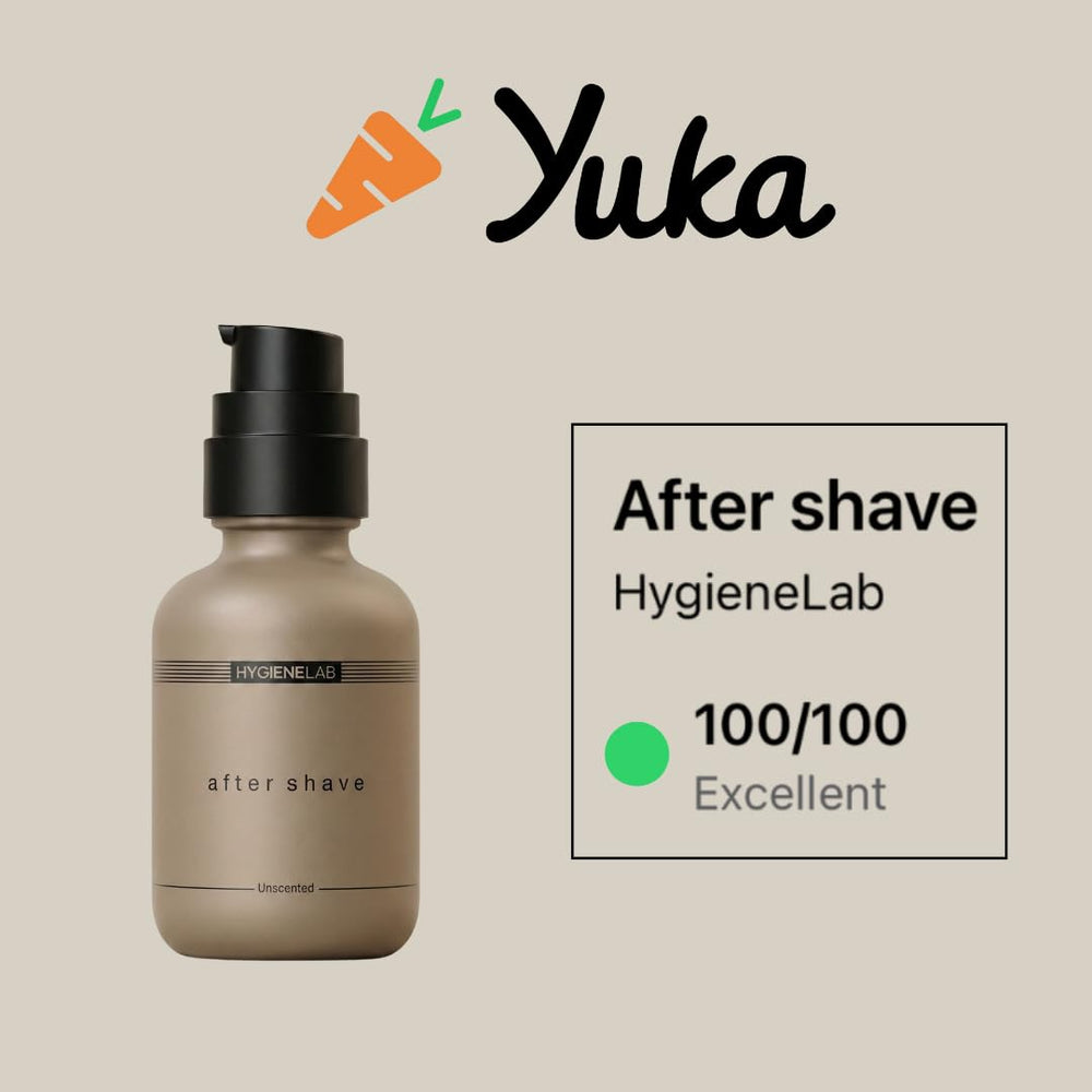 HygieneLab After Shave made in California for quality and transparency