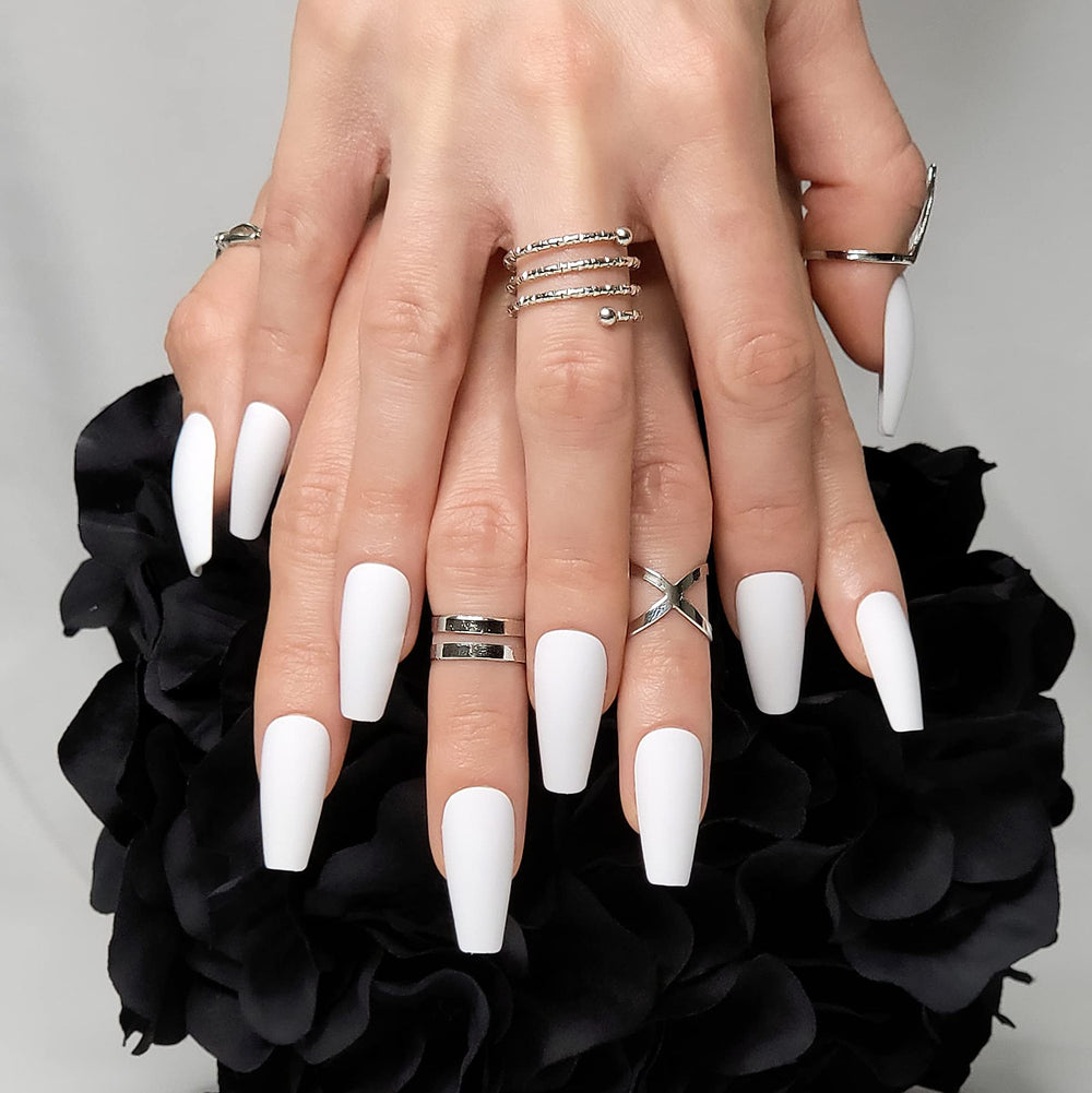 Hypnaughty Santorini nails showing 12 sizes for precise fit