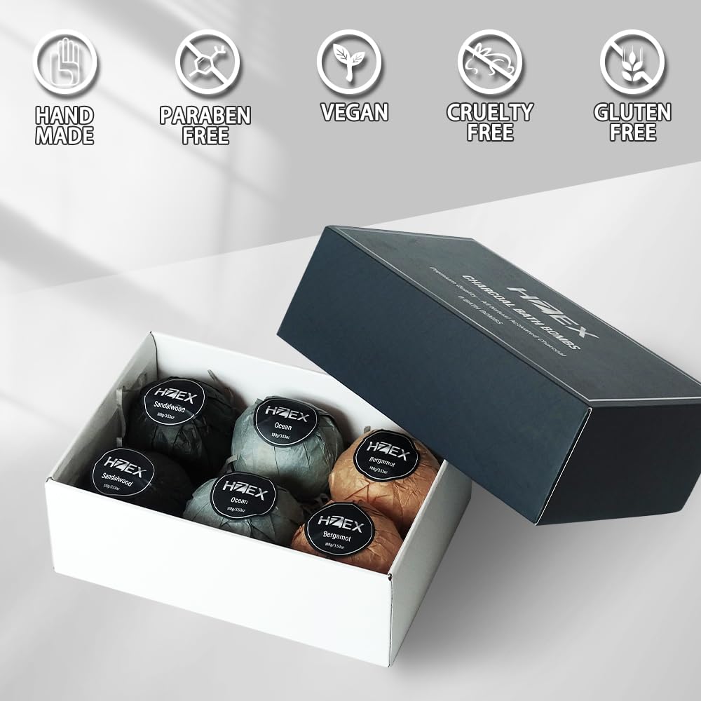 HZEX Activated charcoal enables gentle pore cleansing and skin refresh.