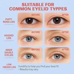 HZFYVBC eyelid tape waterproof grip for all-day hold