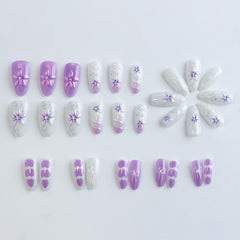 HZJXRT glue stickers and mini file assist with easy prep.