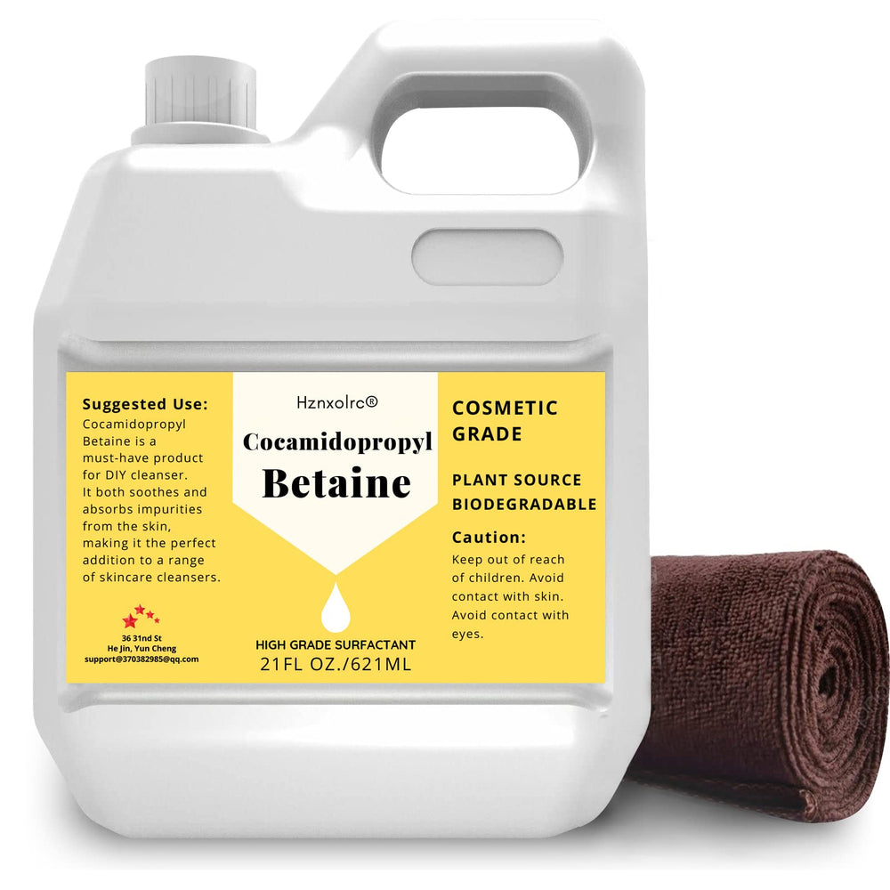 Hznxolrc Cocamidopropyl Betaine bottle for gentle cleansing and rich bubbles.