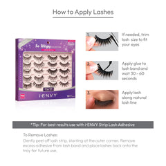 i-ENVY lightweight comfort lashes designed for all-day wear