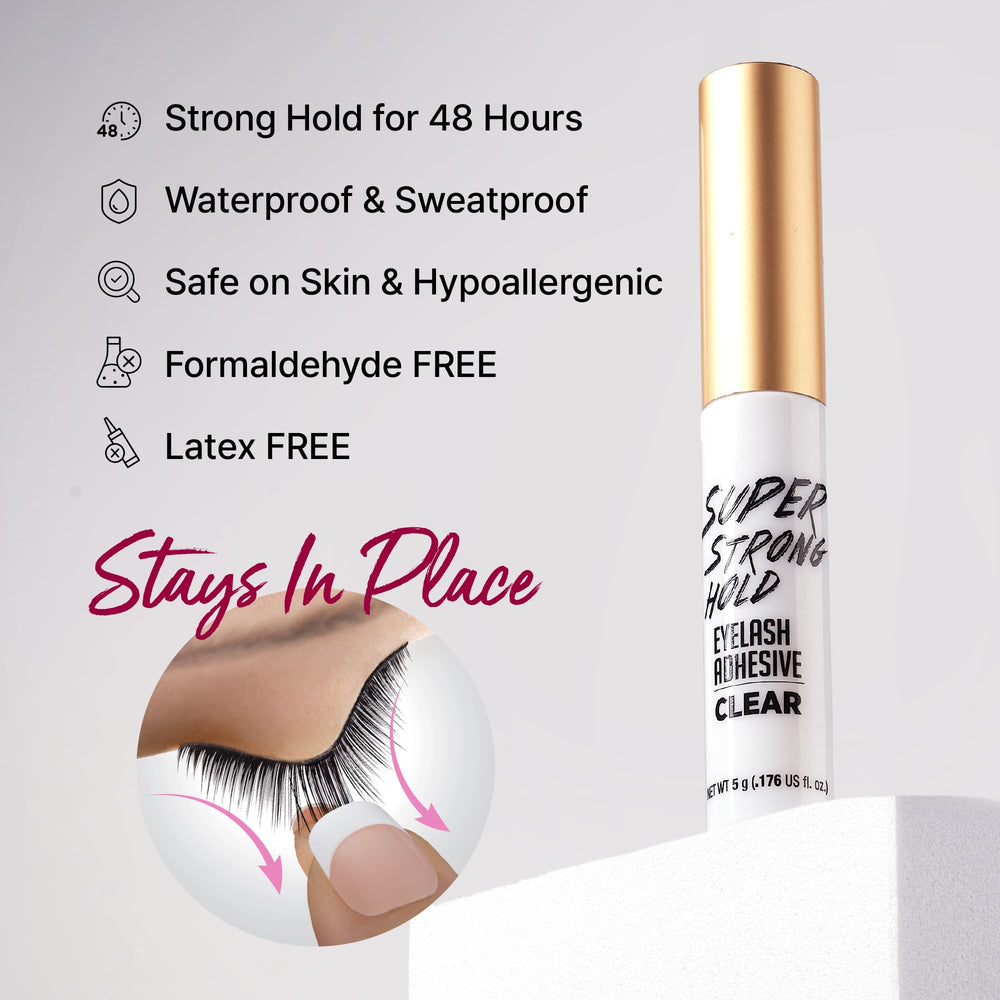 i•ENVY brush-on applicator demonstrates precise, mess-free application for strip lashes
