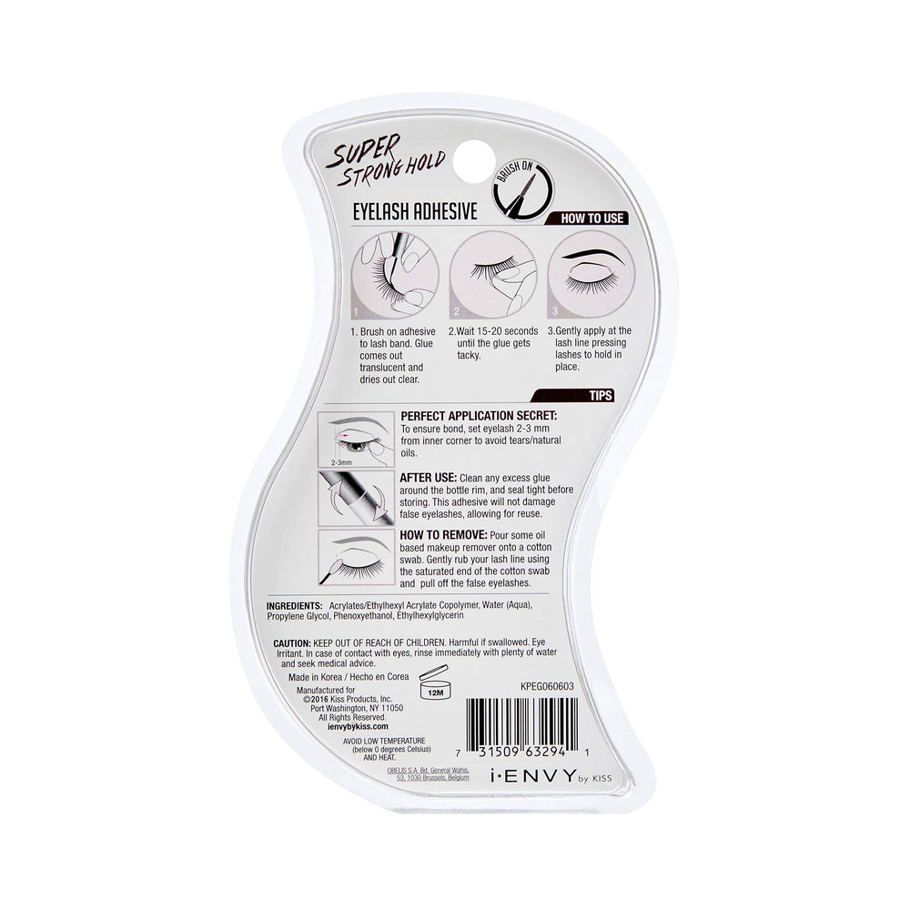 i•ENVY strip lashes application demonstrates reliable bond on various styles