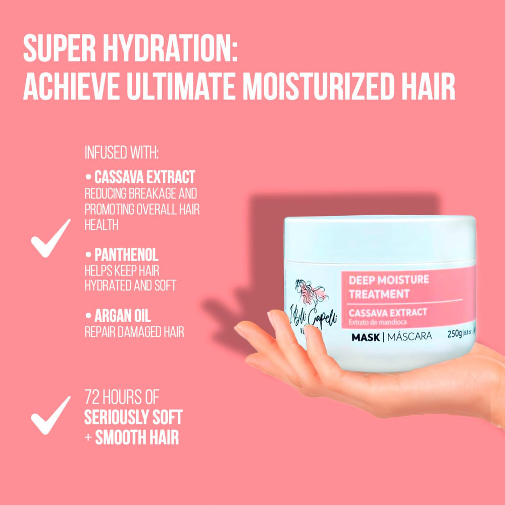 I Belli Capelli B-tox treatment steps ready to apply