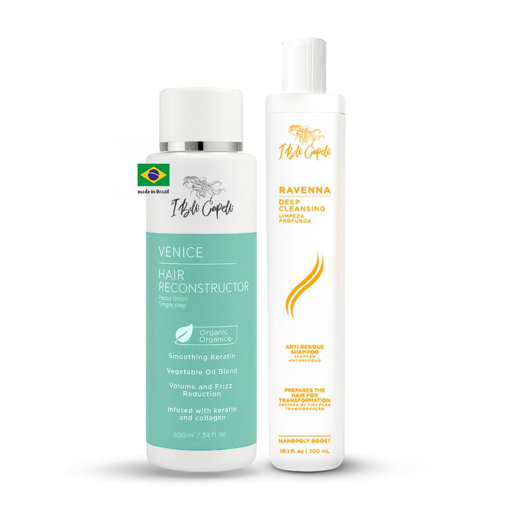 I Belli Capelli Venice keratin treatment bottle for smoothing hair