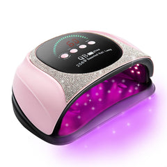 iBigLY gift-ready UV nail lamp with gradient design for stylish setups