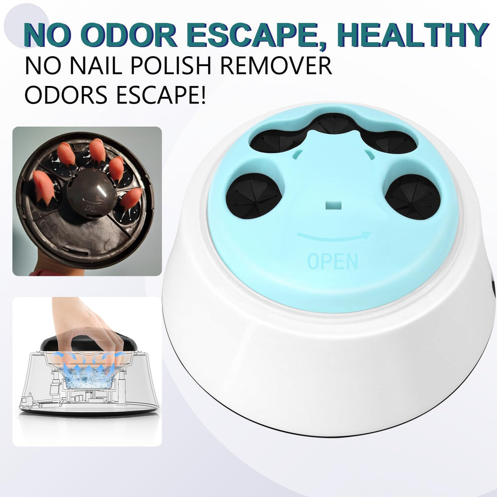 I·B·N G Nail Bowl multifunctional use, including moisture post-soak.