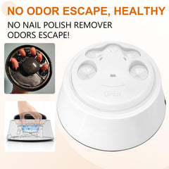 IBNG nail soaking bowl indicators showing on heating and target temp