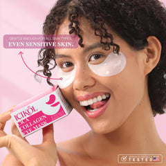 ICIKOL dark circles improvement image suggesting brighter under-eye area