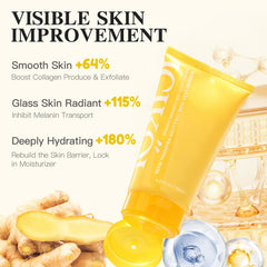 ICIKOL easy peel-off mask with hygienic brush for overnight care.