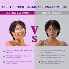 ICIKOL hydrogel under-eye patches cools and refreshes the eye area.