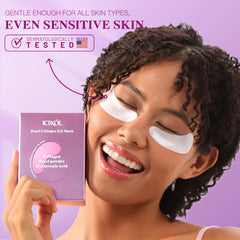 ICIKOL overnight under-eye treatment set ideal for bedtime routine.