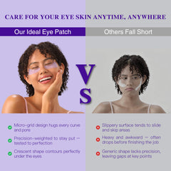 ICIKOL under eye patches with grape seed extract targeting dark circles