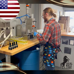 Ideal Male Labs Pheral usage grid shows practical application for consistent scent