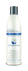 IDEN Bee Propolis Moisture Therapy Conditioner bottle enhances hydration and shine for dry hair.