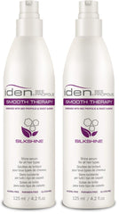 IDEN Bee Propolis Smooth Therapy Serum bottle for silky shine and frizz control.