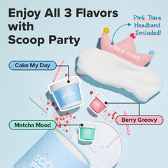 I DEW CARE Scoop Party Matcha Mood mask soothing and cooling the complexion