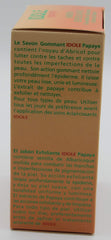 Idole Papaya Exfoliant Soap Pack of 3 lather bubbles forming during shower