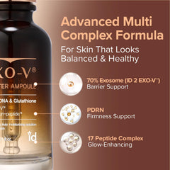 ID PLACOSMETICS Exo-V Booster elasticity support promotes a bouncier feel.