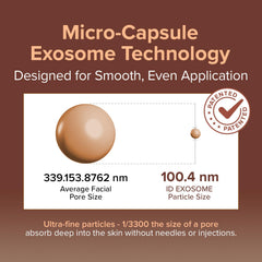 ID PLACOSMETICS Exo-V Booster peel-shot ampoule ready for routine integration.