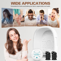 Idudbid foot bath cleaning design simplifies after-use care