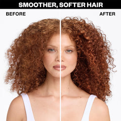 IGK Best Interest Bond-Building Air Dry Styling Cream texture closeup showing slip