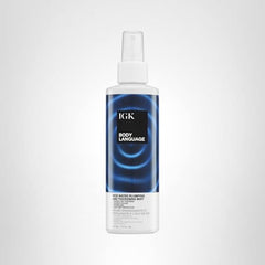 IGK Body Language packaging close-up shows clean, alcohol-free formula.
