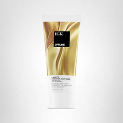 Hair after use with IGK Offline glow.