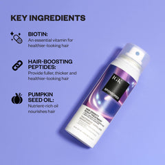IGK peptide complex close-up shows a formula to revitalize follicles for fuller-looking hair