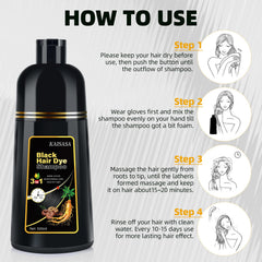 IIIMEIDU easy-use gloves with shampoo setup for mess-free use