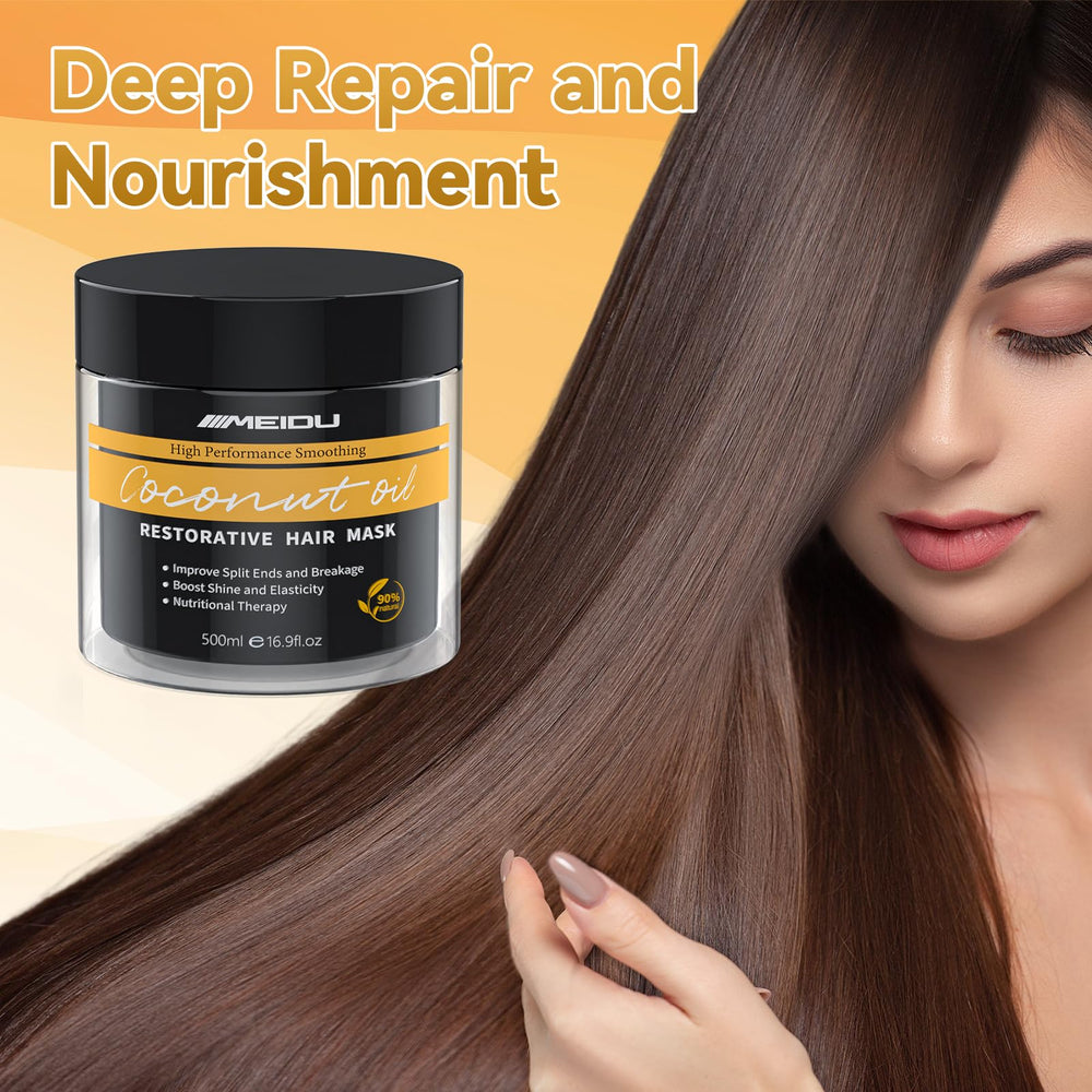 IIIMEIDU soft shine finish after use on hair